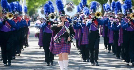 did chico california once host a high school band competition