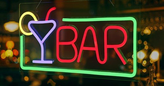 best way to hang bar neon signs