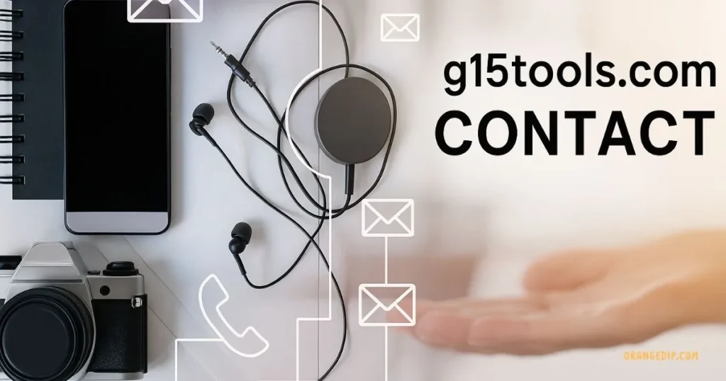 Contact G15Tools: How to Reach Out & Get Help