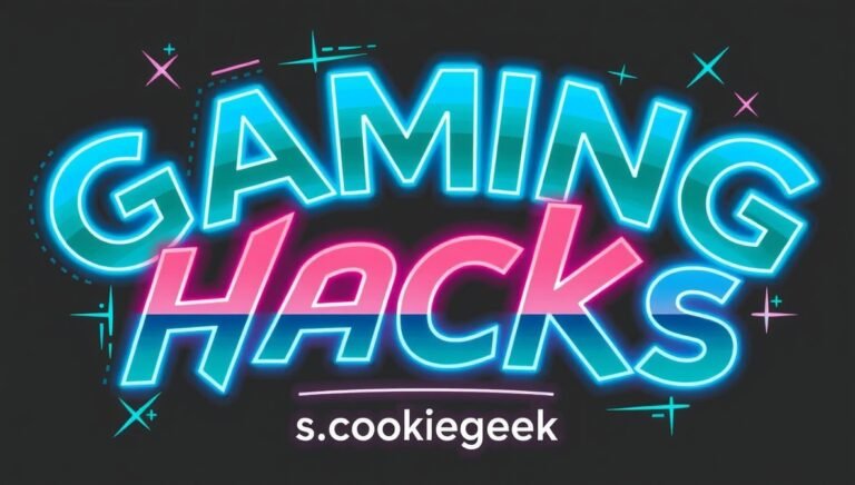Smart Gaming Hacks with ScookieGeek: Boost Your Skills Safely