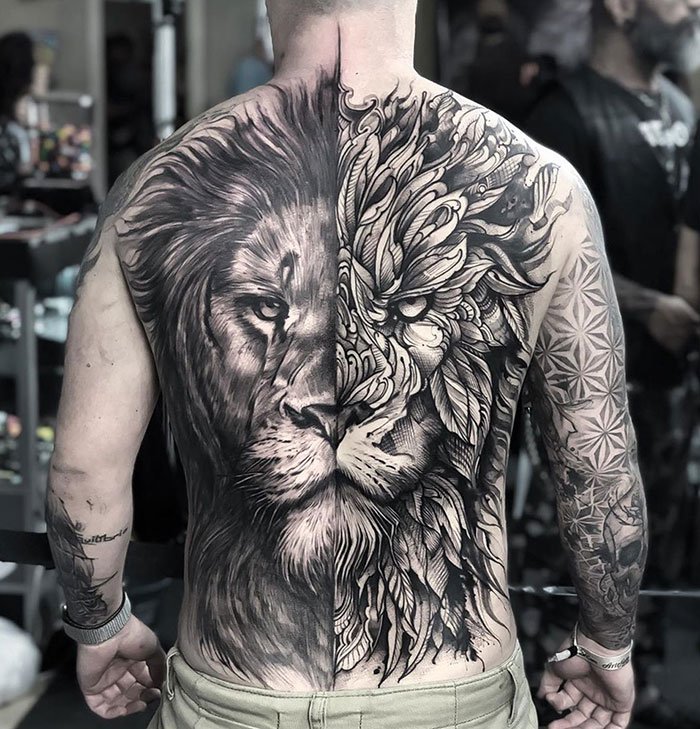 Full Back Tattoos for Men: Designs & Inspiration