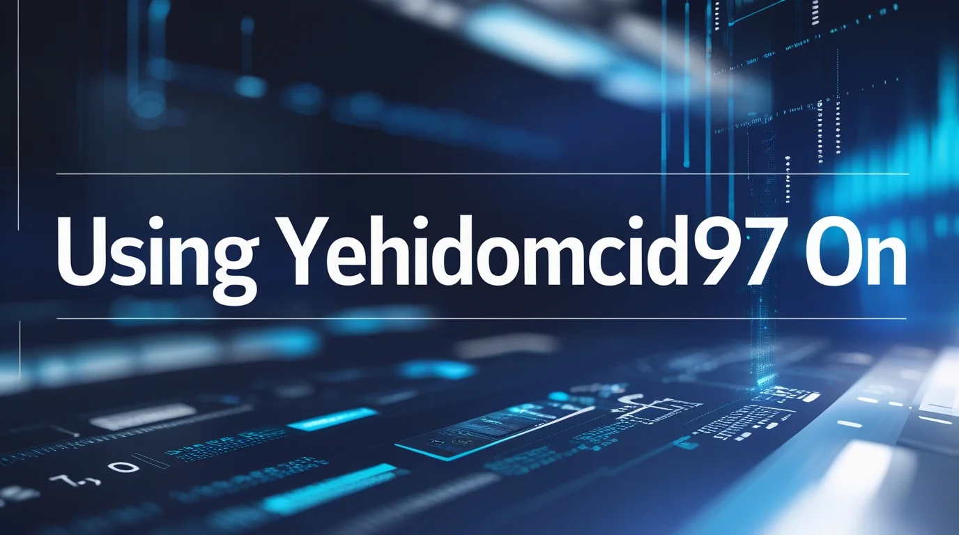 Mastering Using Yehidomcid97 On: Tips & Insights