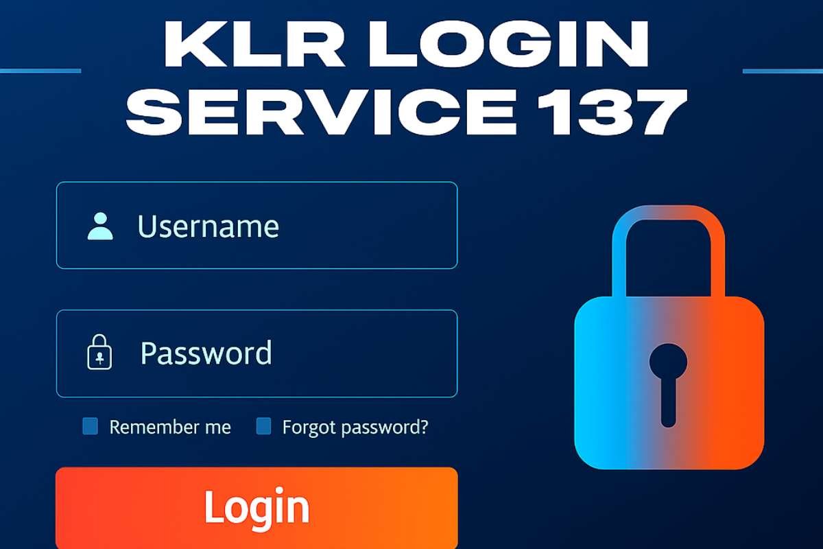 KLR Login Service 137: Access Guide & Fix Tips