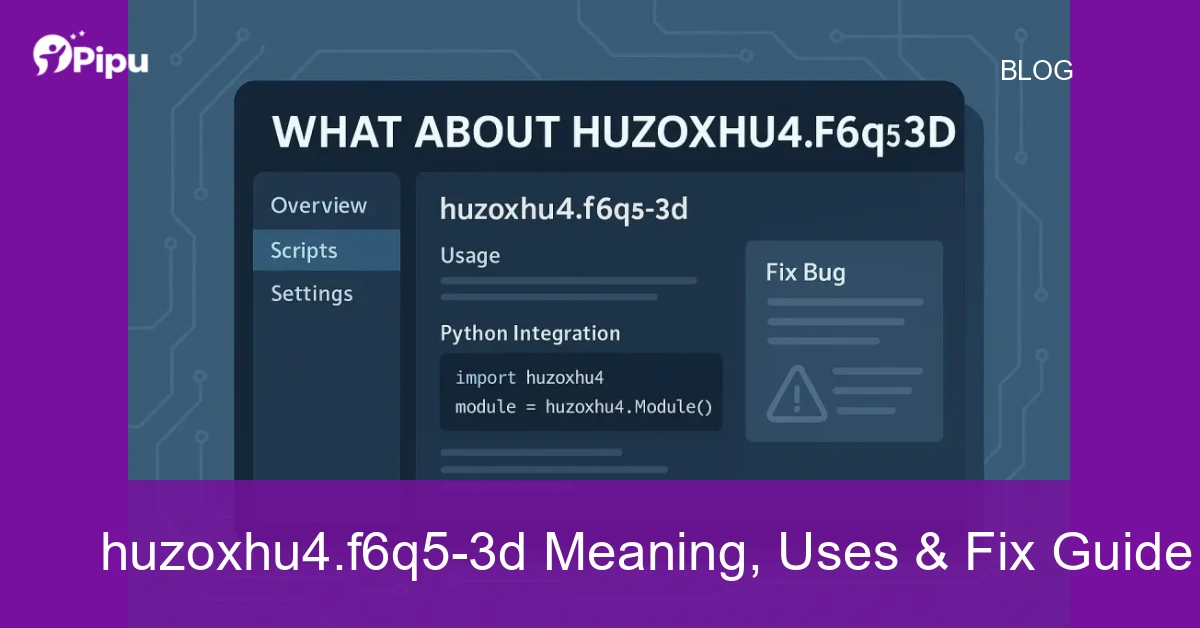 To Know About huzoxhu4.f6q5-3d Explained Safely GuideAI